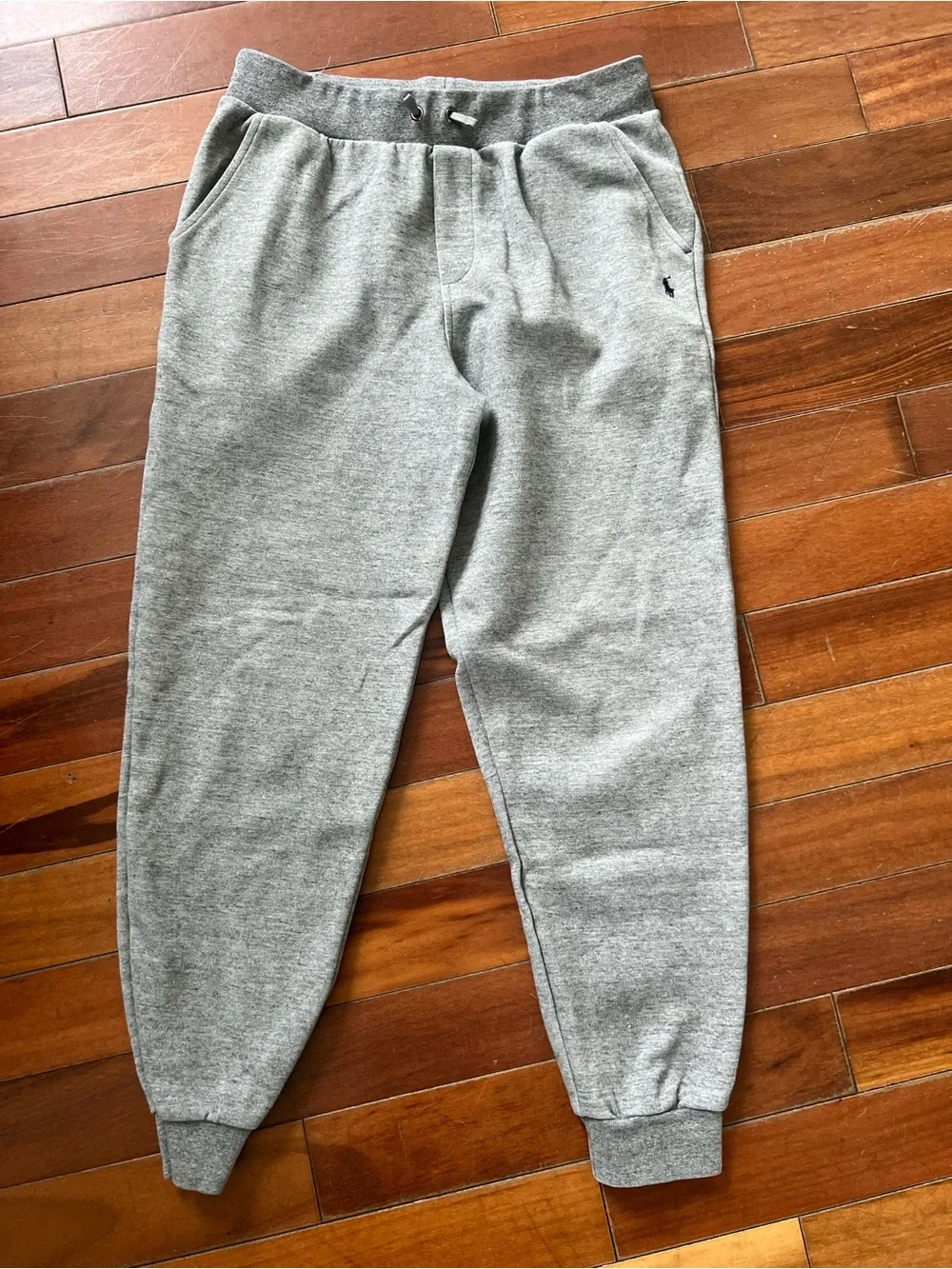 Ralph Lauren kids Grey Fleece Jogger Pants Size XL 0173